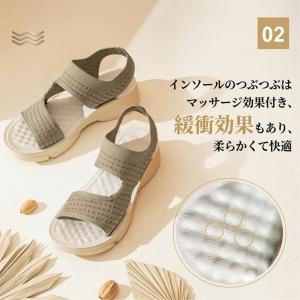 厚底 サンダル レディース スポーツサンダル ...の詳細画像3