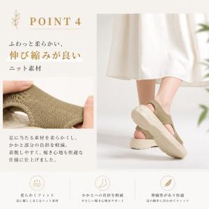 サンダル レディース スリッポン サボサンダル...の詳細画像4