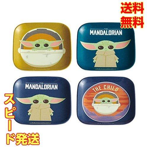 小皿 メラミン ミニ プレート 4P THE CHILD (A) 8cm×8cm MPSQ1-Q-A...