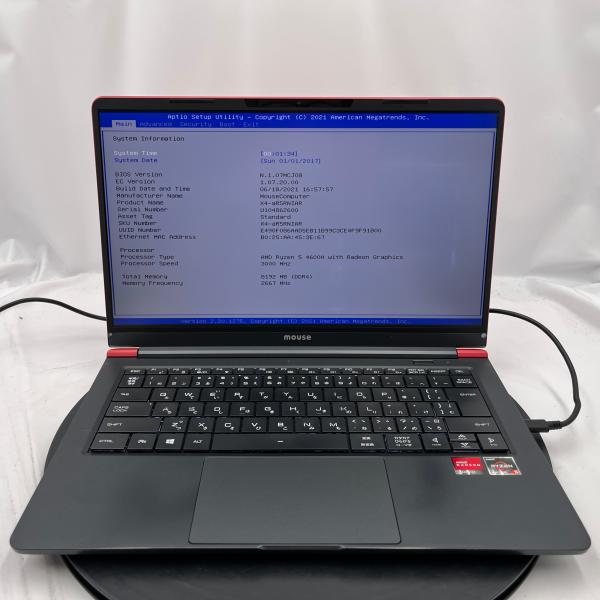 ★起動不安定/ジャンク★ マウスコンピューター Mouse X4-R5 [Ryzen5-4600H ...