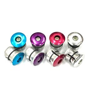 ＲＩＴＯ製　アルミ　ハンドルバーエンドキャップ　左右２個セット