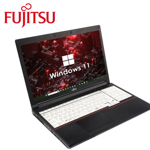 ノートパソコン 中古 富士通 Windows11 Office搭載 Core i5 第7世代 メモリ...
