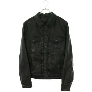 クロムハーツ サイズ:S WHIPLASH ウィップラッシュ ホースハイドレザージャケット 中古 SJ02