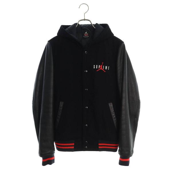 シュプリーム SUPREME ナイキ 15AW Jordan Hooded Varsity Jack...