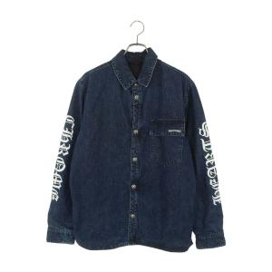 CHROME HEARTS（クロムハーツ） ホースシューロゴ Vネック 半袖Tシャツ