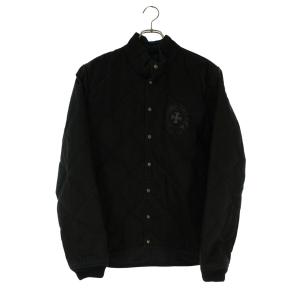 クロムハーツ サイズ:M Quilted Jacket キルティングホースシュープリントブルゾン 中古 OS06