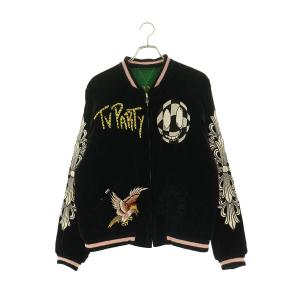 クロムハーツ サイズ:XL PPO SOUVENIER JACKET 20TH CH青山20周年リバーシブルスカジャンブルゾン 中古 OK15