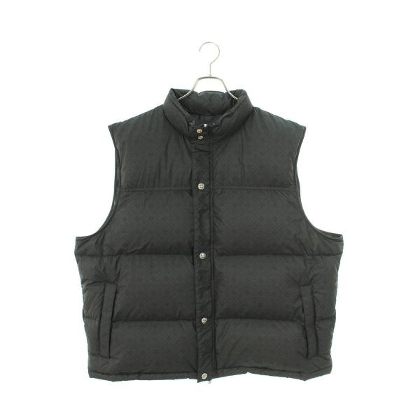 クロムハーツ Chrome Hearts STIFF VEST サイズ:XXL CHプラス総柄ダウン...