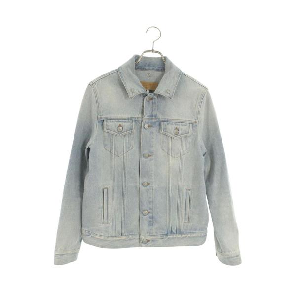エムエムシックス サイズ:44 S62AN0131 Snap Button Denim Jacket...