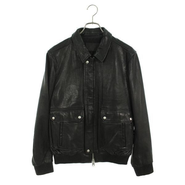 オールセインツ All Saints ML015X サイズ:S ジップアップレザージャケット 中古 ...