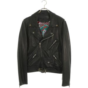 クロムハーツ エルメス サイズ:S JJ DEAN JJディーン ダガージップライダースレザージャケット 中古 OS06
