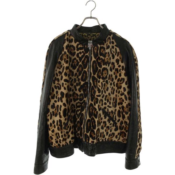 ルイスレザーズ サイズ:46 IGGY POP'S JACKET イギーポップレオパードレザージャケ...