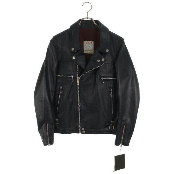 アンダーカバー サイズ:1 UB2B4201 ダブルライダースレザージャケット 中古 BS99