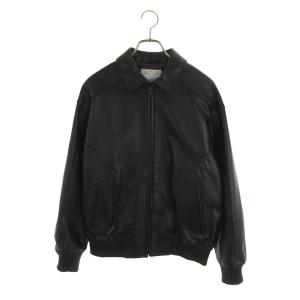 シュプリーム サイズ:S 18SS Studded Arc Logo Leather Jacket スタッズアーチロゴレザージャケット 中古 SB01