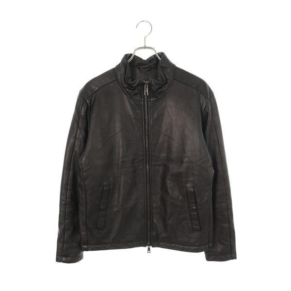 ジョルジオブラット サイズ:48 24AW GU24F18083 ラムレザースタンドカラーパデッドレ...
