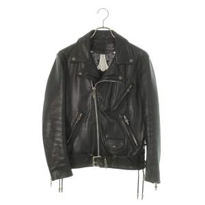クロムハーツ レザージャケット サイズ:S JJ DEAN JJディーン 裏地スカーフダガージップライダースレザージャケット 中古 GZ11