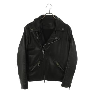 クロムハーツ レザージャケット BASIC MOTO ベーシックモト クロスボールボタンダガージップライダースレザージャケット 中古 SJ02