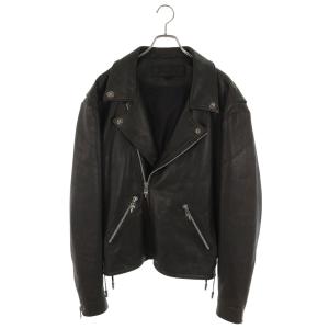 クロムハーツ サイズ:XXXL ラージスターカスタムダガージップライダースレザージャケット 中古 SS07