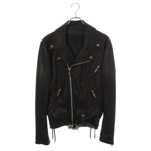 クロムハーツ サイズ:L JJ DEAN JJディーン ダガージップライダースレザージャケット 中古 SS07