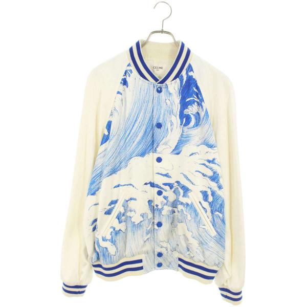 セリーヌ サイズ:46 2V74N173U 伊勢丹限定テディスーベニアブルゾン 中古 OM10