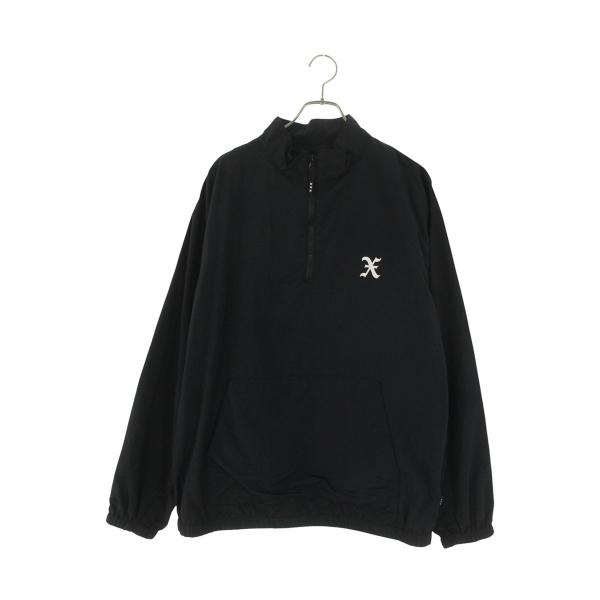 ゴッドセレクショントリプルエックス サイズ:L ロゴワッペンハーフジップブルゾン 中古 BS99