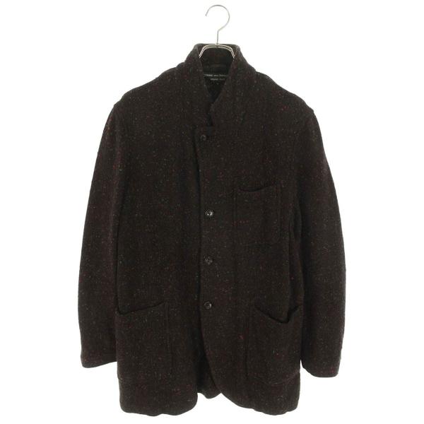 コムデギャルソンオムプリュス サイズ:S PJ-04085S ネップ柄ツイードブルゾン 中古 BS9...