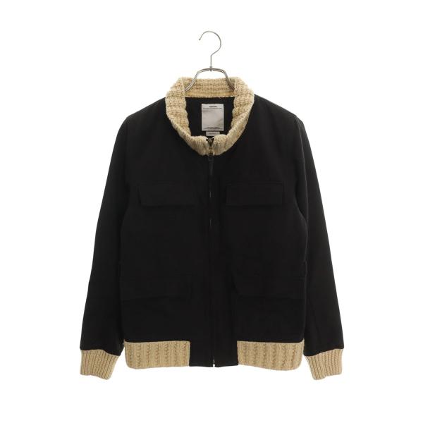ビズビム サイズ:M VS0001577 ニットカラージャケットブルゾン 中古 BS99