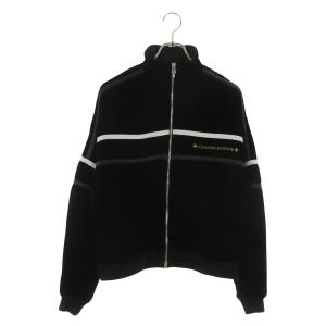 クロムハーツ ブルゾン サイズ:XS VELVET TRACKSUIT JACKET ロゴ刺繍ベロアトラックジップブルゾン 中古 OK15