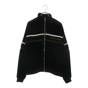 クロムハーツ サイズ:M VELVET TRACKSUIT JACKET ロゴ刺繍ベロアトラックジップブルゾン 中古 NO05