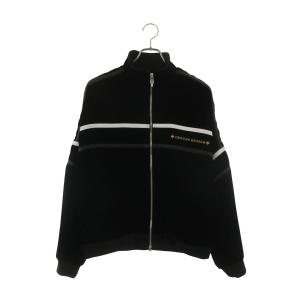 クロムハーツ サイズ:S VELVET TRACKSUIT JACKET ロゴ刺繍ベロアトラックジップブルゾン 中古 SS13