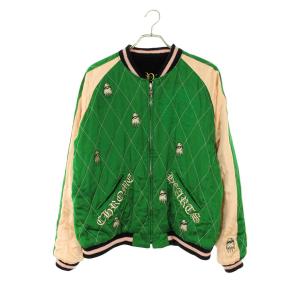 クロムハーツ ブルゾン サイズ:XXL PPO SOUVENIER JACKET 20TH CH青山20周年リバーシブルスカジャンブルゾン 中古 SJ02