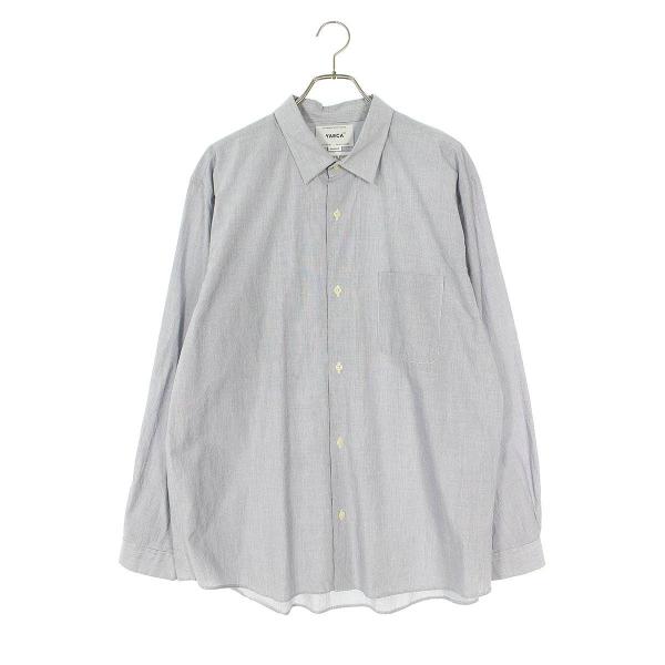 ヤエカ YAECA 12149 BUTTON SHIRT WIDE サイズ:M チェック長袖シャツ ...