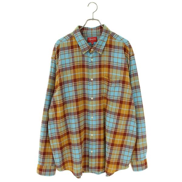 シュプリーム SUPREME 23SS Pullover Plaid Flannel Shirt サ...