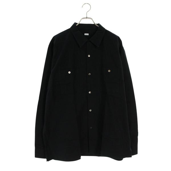 シークエル 長袖シャツ サイズ:XL 24AW SQ-24AW-SH-01 オープンカラー長袖シャツ...