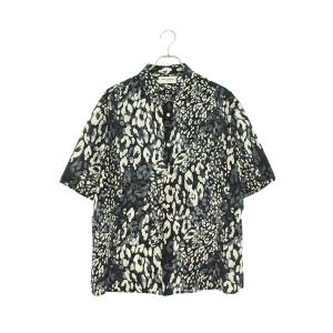 サンローランパリ 20SS 601070 Y1A79 スクエアドットプリントレーヨン