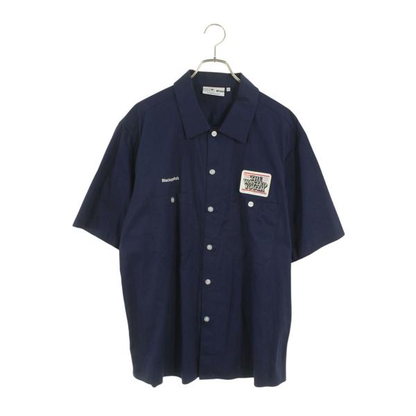 ブラックアイパッチ サイズ:XL ダブルネーム半袖シャツ 中古 BS99