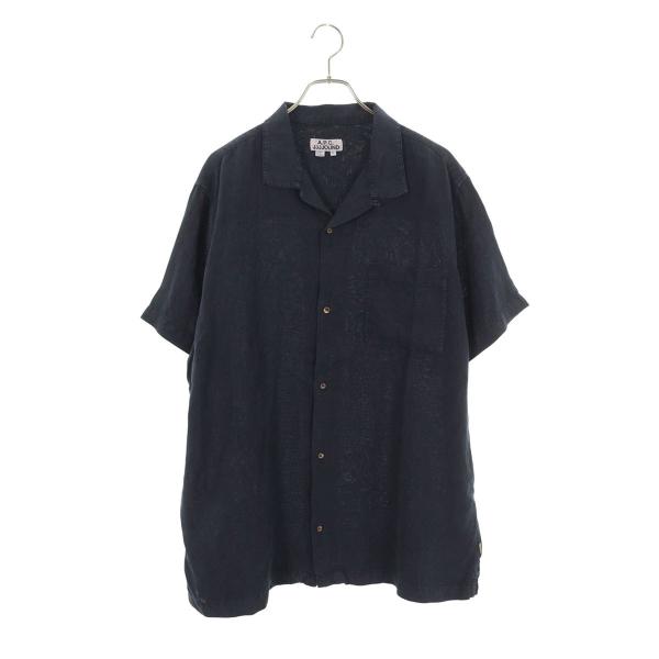 アーペーセー ジョウンド サイズ:XL 25SS Weekend Shirt リネンオープンカラー半...