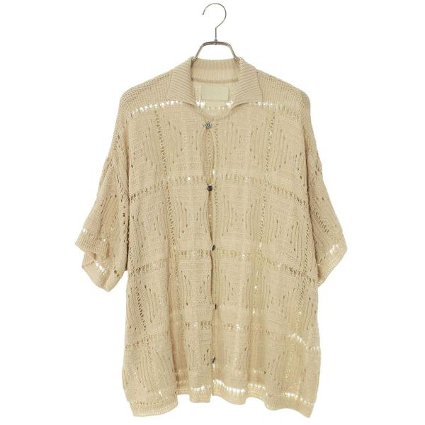 ヨーク サイズ:3 YK25SS001011S ニット半袖シャツ 中古 BS99
