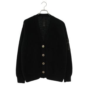 クロムハーツ カーディガン サイズ:M HIT & RUN CARDIGAN クロスパッチカシミアニットカーディガン 中古 SJ02