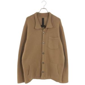 クロムハーツ カーディガン サイズ:L SAILIN ON CARDIGAN クロスパッチ付きバック刺繍カシミアニットカーディガン 中古 GZ11