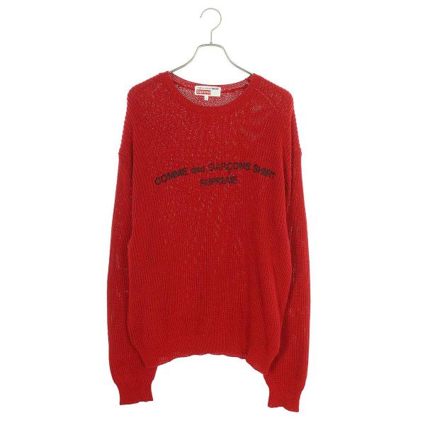 シュプリーム SUPREME コムデギャルソンシャツ 18AW Cotton Sweater サイズ...