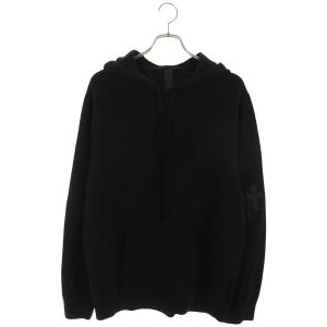 クロムハーツ サイズ:XL クロスパッチカシミヤプルオーバーニット 中古 GZ11