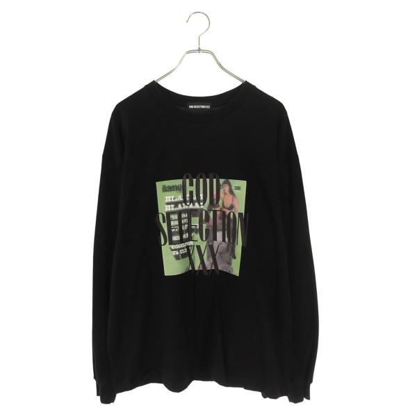 ゴッドセレクショントリプルエックス サイズ:L グラフィックロゴプリント長袖カットソー 中古 BS9...