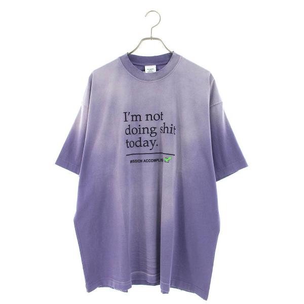 ヴェトモン VETEMENTS 23SS UE63TR320L サイズ:S NotDoingShit...