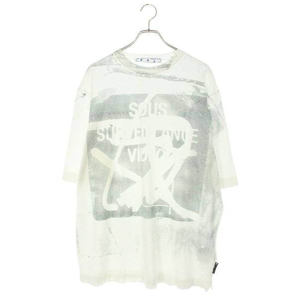 オフホワイト OFF-WHITE 21AW OMAA119F21JER001 サイズ:L フロントプ...