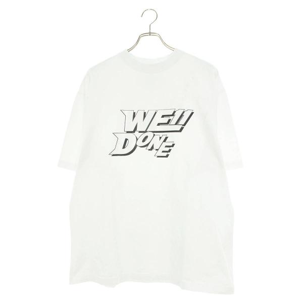 ウェルダン We11Done ロゴプリントTシャツ 中古 BS99