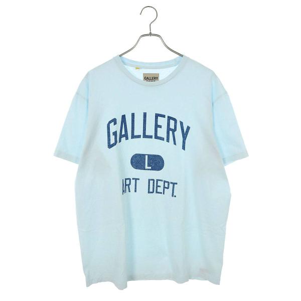 ギャラリーデプト GALLERY DEPT サイズ:L ロゴプリントTシャツ 中古 SB01