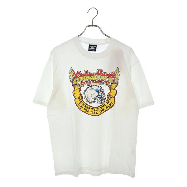 サブカルチャー subculture SCST-S2302 サイズ:2 スカルプリントTシャツ 中古...