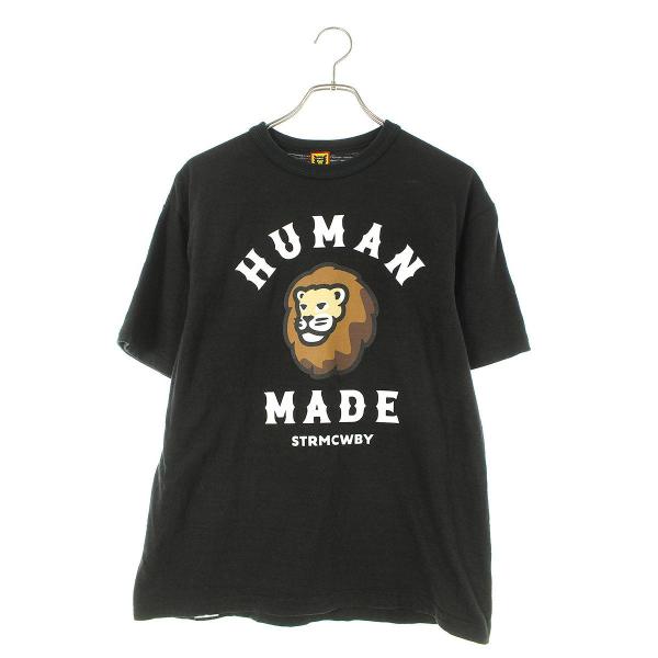ヒューマンメイド HUMAN MADE サイズ:L フロントライオンプリントTシャツ 中古 OM10