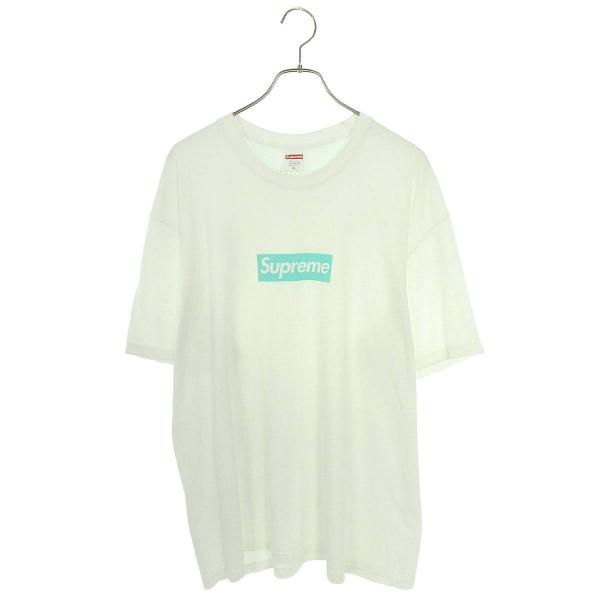 シュプリーム ティファニー 21AW Box Logo Tee サイズ:XL ボックスロゴTシャツ ...